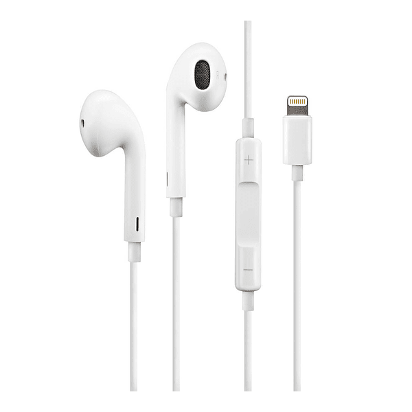 Auriculares com Fio Lightening Acessórios para telemóvel iCenter 