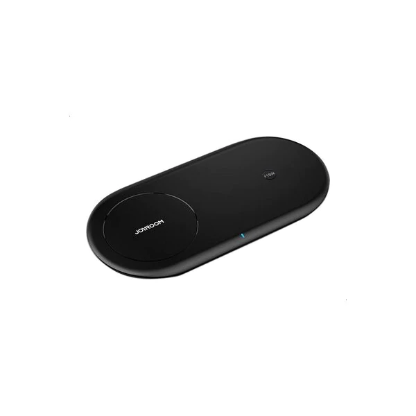 Carregador Joyroom Dual Charging Pad Wireless 15W Acessórios para telemóvel iCenter Preto
