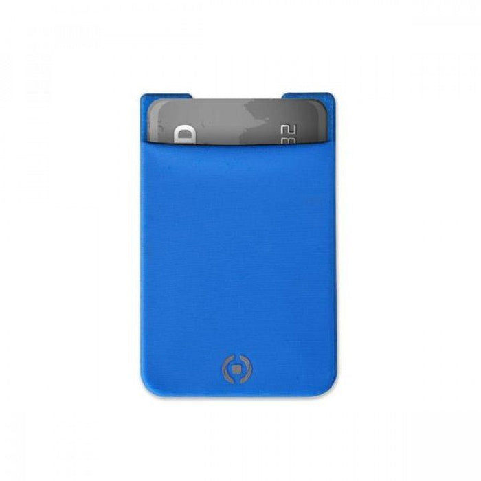 Porta-Cartões Advesivo Universal - Celly Capas para telemóvel iCenter Azul