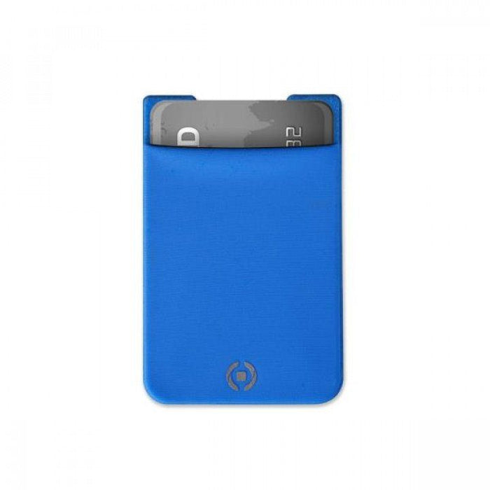 Porta-Cartões Advesivo Universal - Celly Capas para telemóvel iCenter Azul 